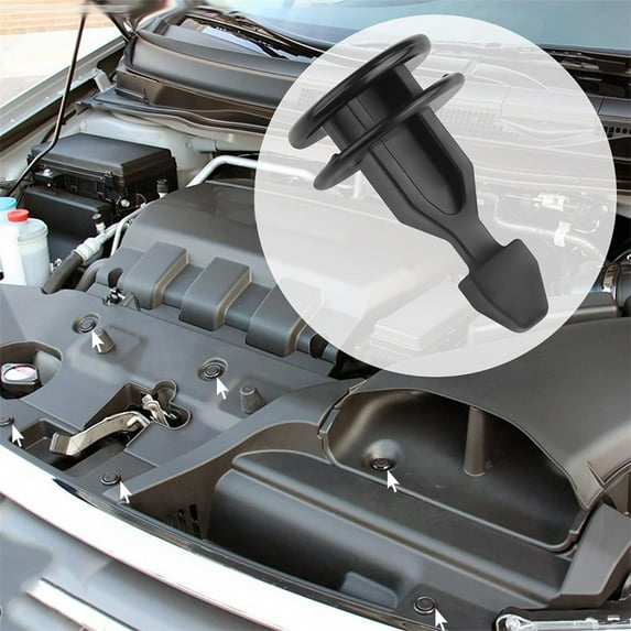 Yassdwbn Engine Bulkhead Cover Striker Retainer Plastic Rivet Clip 91547TZ5A02 For Honda