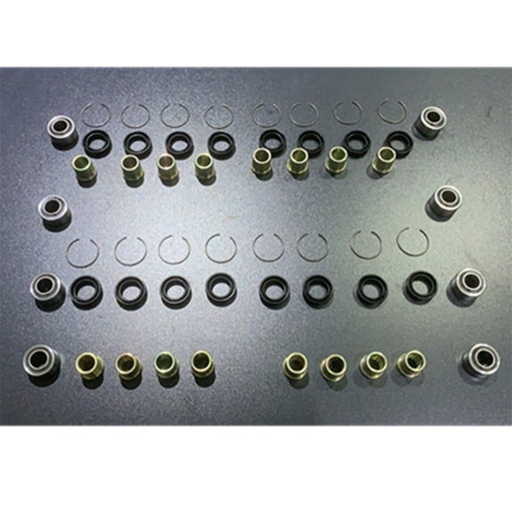 Yassdwbn Front Upper Lower Left Right A-Arm Bushing Pin Kit For Honda Odyssey Sportrax