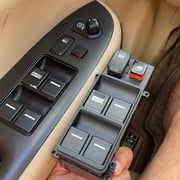 Yassdwbn Left Driver Side Master Power Window Switch Kit For Honda Accord 2003-2007 4Door