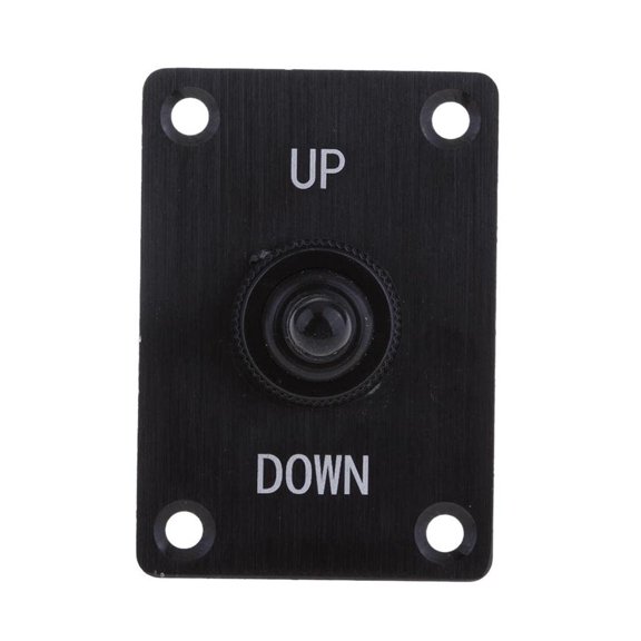 Yassdwbn Marine Boat Trim Tab Switch 3 - Way On-Off-On Momentary Toggle Switch Boat Panel