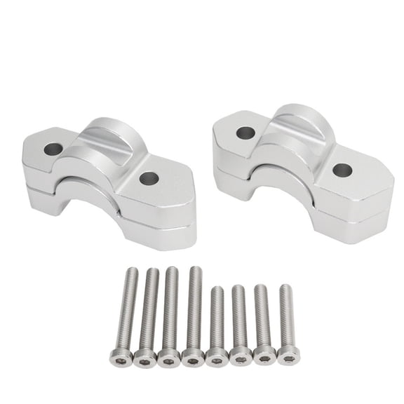 Yassdwbn Motorcycle Handlebar Riser Bar Mount Handle Clamp Raised CNC For BMW R 1300 GS