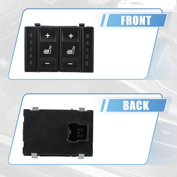 Yassdwbn Seat Heating Switch Double Switch for Ford Mondeo MK4 Galaxy MK3