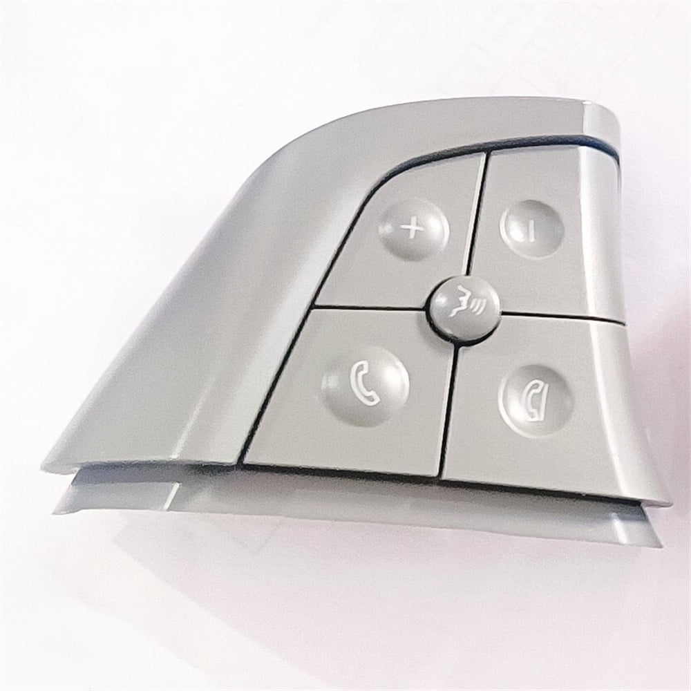 Yassdwbn Steering Wheel Control Switch 5-Button Grey For Mercedes Benz ...