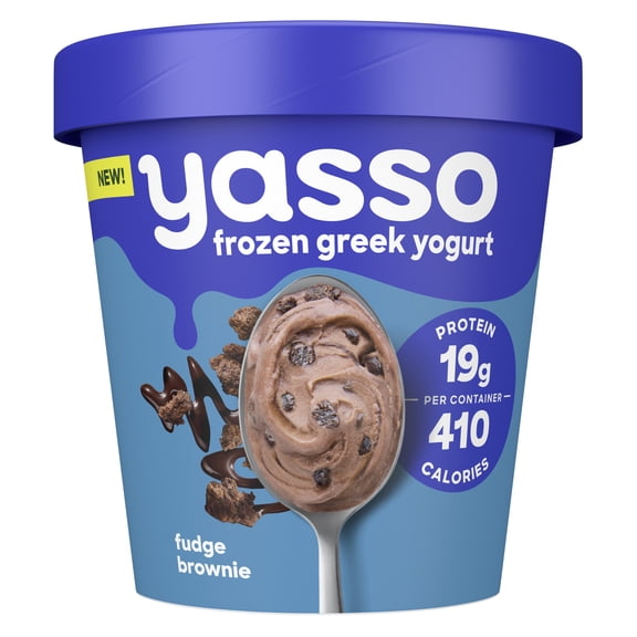 Yasso Fudge Brownie Frozen Greek Yogurt, 14 fl oz