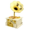 thumbnail image 1 of Yasu Mini Simulation Retro Phonograph Miniature Furniture Model Toy Home Desk Decor, 1 of 7