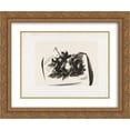 thumbnail image 1 of Yasuo Kuniyoshi 2x Matted 24x20 Gold Ornate Framed Art Print 'Pears and Grapes - (Three Pears and Grapes) ', 1 of 2