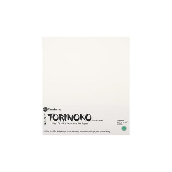 Yasutomo 6T 9.5 x 10.75 in. Asagami Paper - 20 Sheets