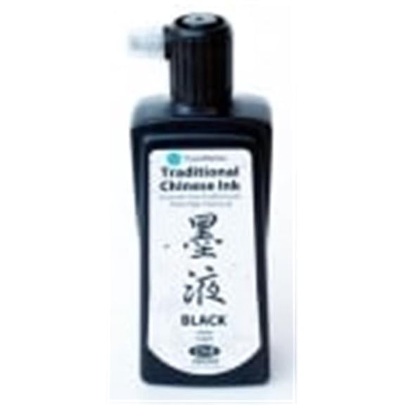 Yasutomo Authentic Chinese Ink Black - 180 ml.