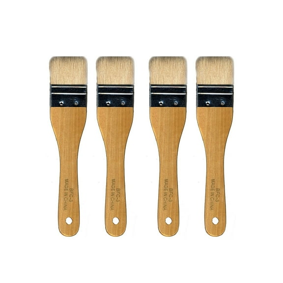 Yasutomo Economy Hake Brushes 1 3/4 in. Pack of 4 (PK4-BFC3) 88073-PK4