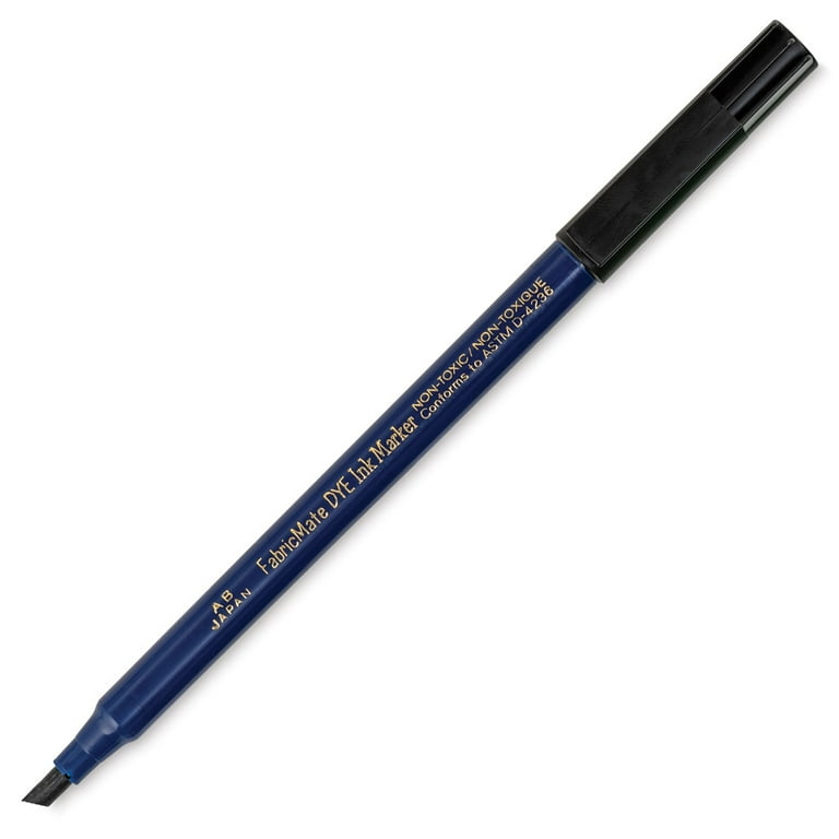 Ink Black Dye Pen For Clothes Fabric Marker Pens, Permanent Dye