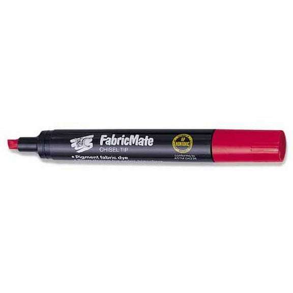 Yasutomo - FabricMate Marker - Chisel Tip - Fluorescent Pink