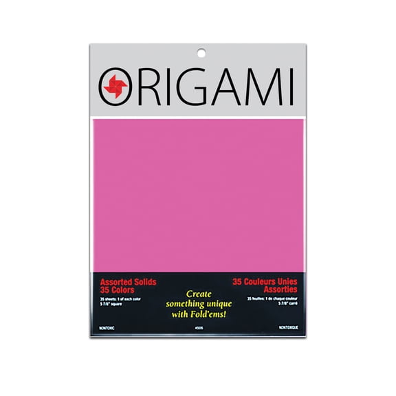 Yasutomo Origami Paper, 5-7/8in Square, Assorted, 35/Pkg.