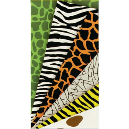 Yasutomo Origami Paper, 5-7/8in, 24 Sheets, Animal Pattern