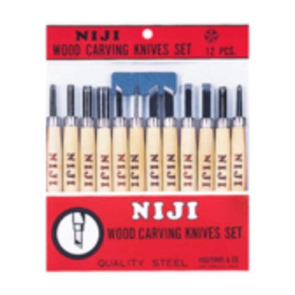 Yasutomo Woodcarving Set, 12-Pieces