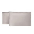 thumbnail image 1 of Yatas Bedding 01617607 2 Piece 20 x 26 in. Queen Size Penny Pillow Case - Gray, 1 of 1