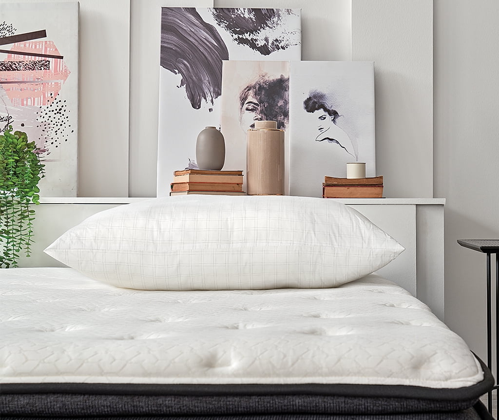 Yatas Bedding Machine Washable Hotel Quality Bed Pillow for Sleeping, (2 Pack) Fluffy & Soft