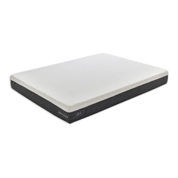 Yatas Bedding Memory Sleep 38" x 80" Lite Twin Fabric Mattress in White