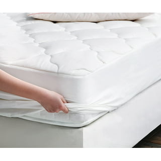 Wool Mattress Protector from Woolroom, Deluxe Washable - King (76x80 inch)