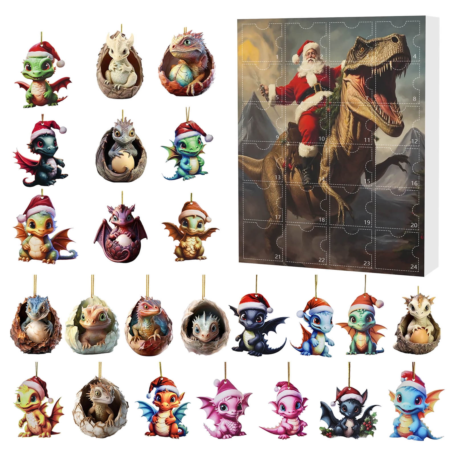 Yatbbeixxx Christmas Home 2024 Christmas Holiday Advent Calendar Advent