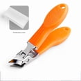 thumbnail image 1 of Yatlte Angled Head Toenail Clippers for Thick Toenails, Sharp Large Nail Clippers with Safety Lock, Ergonomic Handle for Seniors, Wide Jaw Anti-Splash Nail Cutter for Men Women, 1 of 5