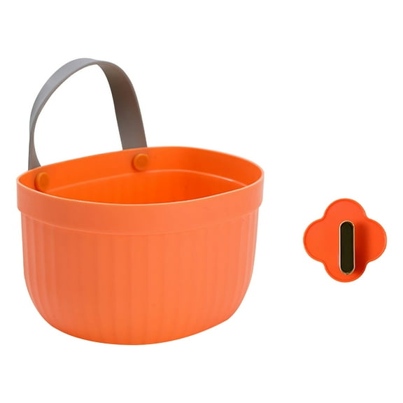 Yatlte Bathroom Shower Basket Wall Hanging Storage Bins Storage Baskets Plastic Wall Baskets Hanging Bathroom Basket Bathroom Basket for Storage Sundry Container Household