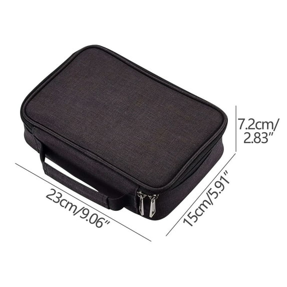 Yatlte Big Capacity Pencil Case, Oxford Cloth Pencil, 72 Slots Pencil Case, Bag Storage Pouch Pen Pencil, Marker Stationery Bag Holder for Color Pen, Colored Pencils, Watercolor Pens, Makeup Brush