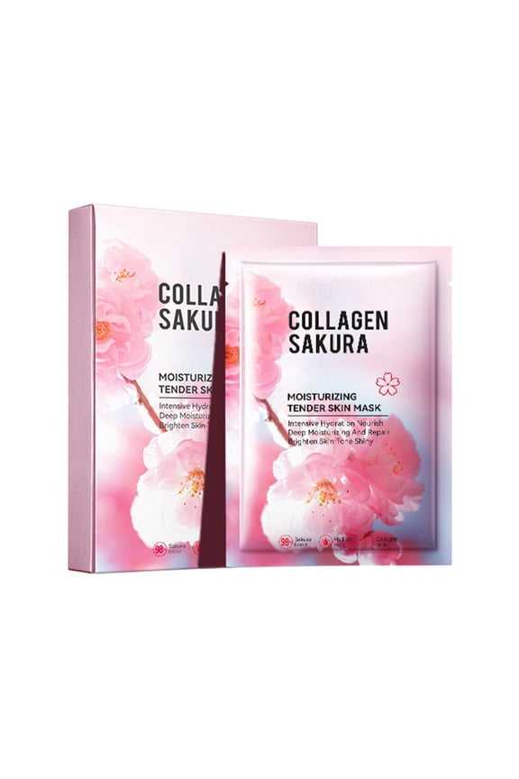 Bio-Collagen Real Deep Mask, Hydrating Overnight Hydrogel Mask, Pore Minimizing, Plumping, Elasticity Improvement, Korean Skincare, Stocking Stuffers for Teen Girls