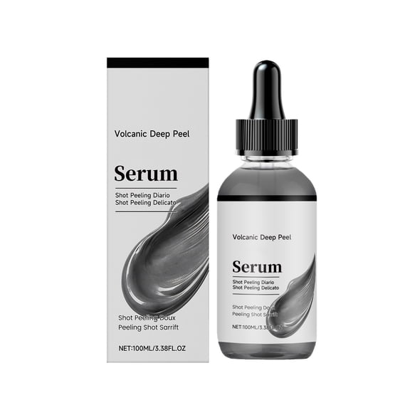 Yatlte Black Rice Exfoliant Peeling Ampoule, Soft Exfoliating Brightening Serum, Face and Body Scrub, Facial Exfoliator, Deep Hydration