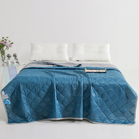 Yatlte Cooling Comforter, Double-Sided Cold Tech Fabric, Breathable Silk Smooth Summer Bedding Quilt for Hot Sleepers Night Sweats