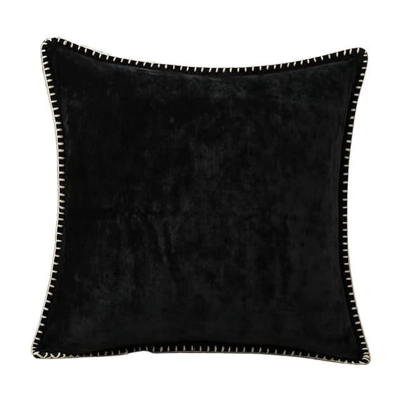 Yatlte Decorative Couch Throw Pillow Covers 18 X 18 Inches, Cozy Chenille Cushion Cases, Cotton Thread Stitching Edges, for Sofa Bed Living Room Farmhouse