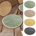 thumbnail image 1 of Yatlte Detachable Memory Foam Seat Cushion Round Chair Cushion Non-Slip Dining Stool Pad Circle Chair Pad with Rubber Back Washable for Kitchen Dining Office Chairs, 1 of 6