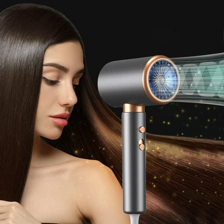 Yatlte Dual Voltage Travel Hair Dryer, High-Speed Ionic Hair Dryers Gift for Women, Fast Drying, Compact & Lightweight, No Heat Damage & Low Noise for Home, Portable Hairdryer International