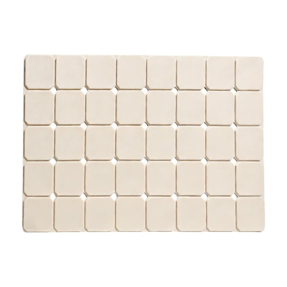 Yatlte Foot Massage Acupressure Mat, Portable Silicone Reflexology Pad, Moderate Hardness Pressure Point Mat, Anti-Fatigue Mat, Connectable for Jogging & Home Use