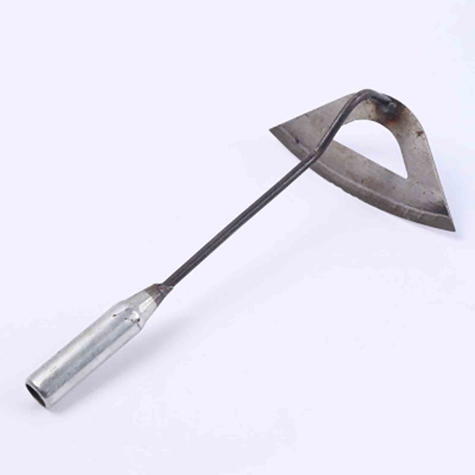 Yatlte Garden Hoe Tools, Sharp Durable Garden Weeding Tools, Garden Edger Weeder Portable Household Vegetable Garden Shovel for Backyard Loosening Farm Planting Weeding