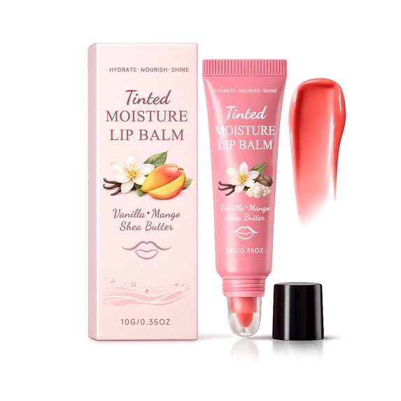 Yatlte Hydrating Tinted Lip Balm For A Glossy Finish & Soft, Supple Lips, Vegan & Cruelty-Free, Vanilla Toffee