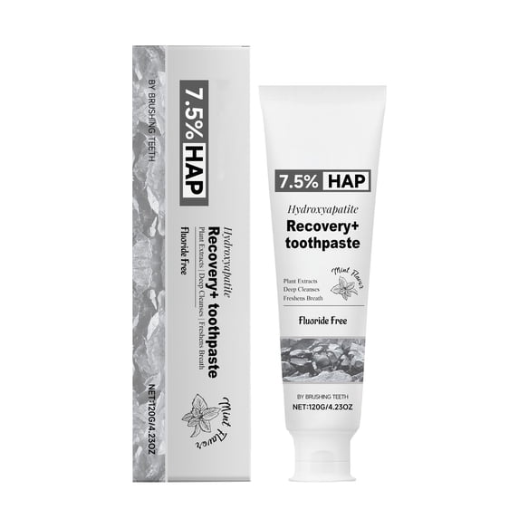 Yatlte Hydroxyapatite Toothpaste, Advanced Enamel Protection Formula, Fluoride-Free And Gentle For Sensitive Teeth, Breath Mint For Daily Oral Hygiene Care