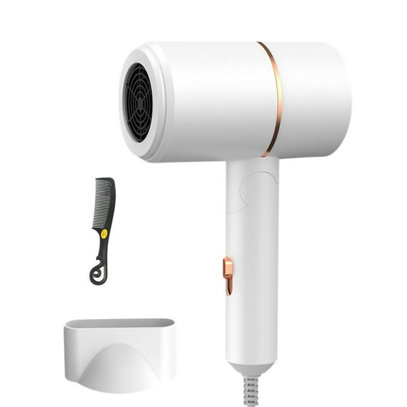 Yatlte Ionic Hair Dryer, Foldable Handle Travel Hair Dryer, Motor Negative Ionic Blow Dryer for Fast Drying, Compact Low Noise No Heat Damage Hair Dryer, Perfect for Travel/Gift