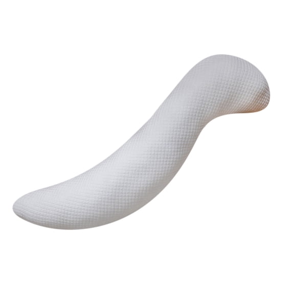 Yatlte J Shaped Pregnancy Pillow, Maternity Body Pillow for Side Sleepers | Memory Foam Long Pillow for Leg, Body Pillow, Pregnancy Pillow, Leg Support, Soft Washable Cover