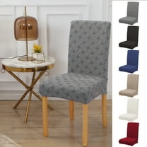 Yatlte Kitchen Chair Covers Dining Chair Cover, Stretch Jacquard Parson Chair Slipcover Removable Washable Chair Protector for Home, Restaurant, Banquet