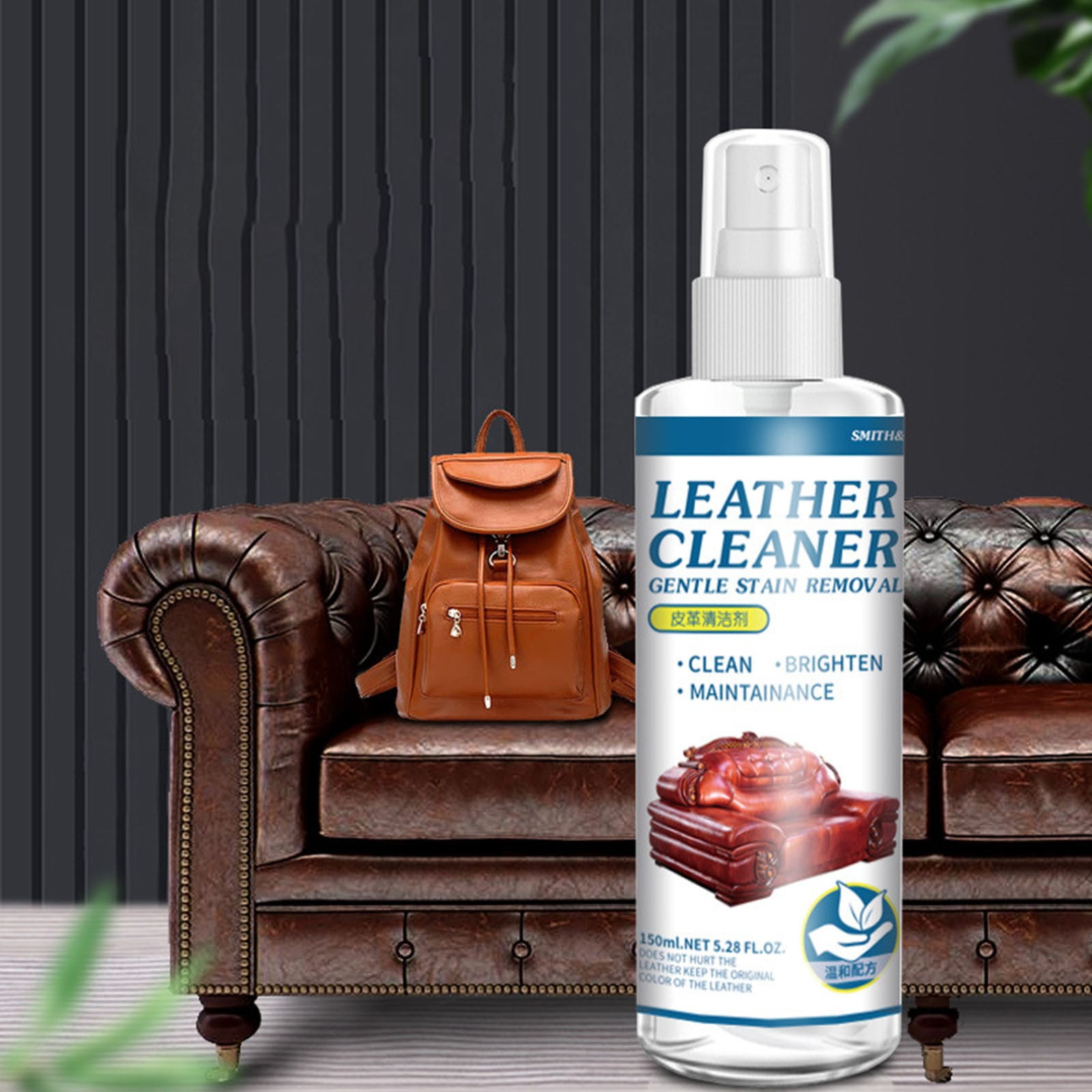 Yatlte Leather Cleaner, Leather Conditioner for Furniture, Deep Cleans ...