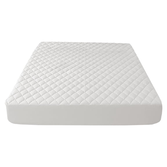 Yatlte Mattress Protector, Quilted Waterproof Mattress Protector with Deep Pocket up, Soft Breathable Noiseless Bed Pad Topper, Queen Bed Cover for Home, Bedroom, Hotel – White