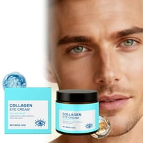 Yatlte Men's Restoring Under Eye Cream for Men, Natural and Organic Anti Aging Eye Balm To Reduce Puffiness, Wrinkles, Dark Circles, Crows Feet and Under Eye Bags