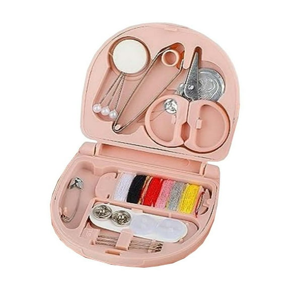 Yatlte Mini Travel Sewing Kit – Portable 12.5x7cm Emergency Repair Set with Scissors, Threads, Needles for Travel/Home (Lightweight & Durable)