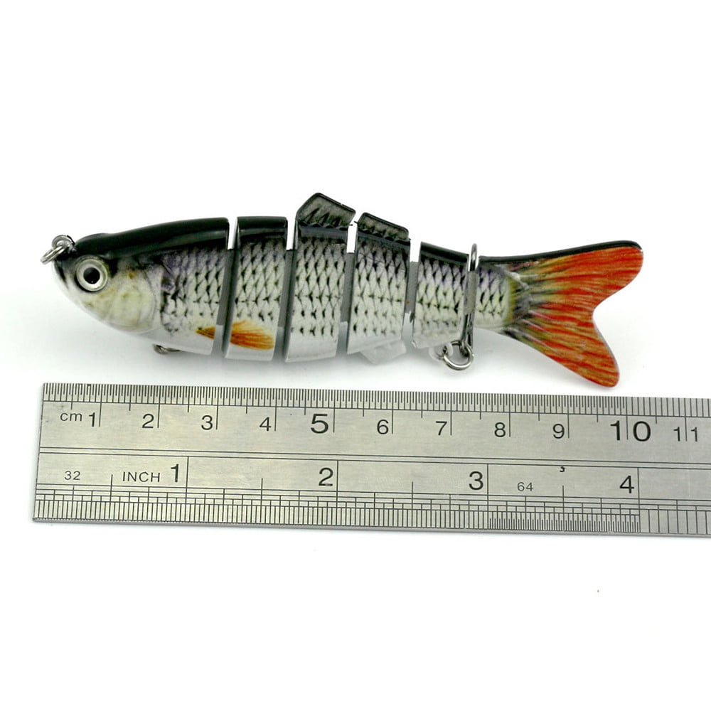 RoseFlower 8-Segment Swimbait - Lebensechter Angelköder Für Süß- Und Salzwasser