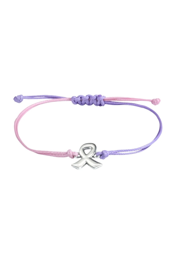 Pancreatic Cancer Awareness Bracelets Adjustable Cord Stretch Ribbon Overdose Awareness Bracelets Domestic Violence Cancer Gifts for Women Survivor Jewelry