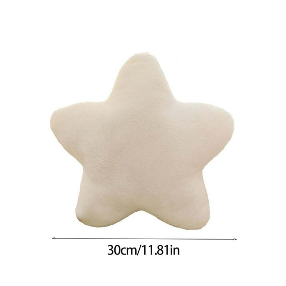 Yatlte Pillows, Star Pillow Plush, Star Throw Pillow Cute, Plush Pillows for Kid’s Bedroom Décor Toddlers Princess Room, Fun Pillows for Teepee Tent