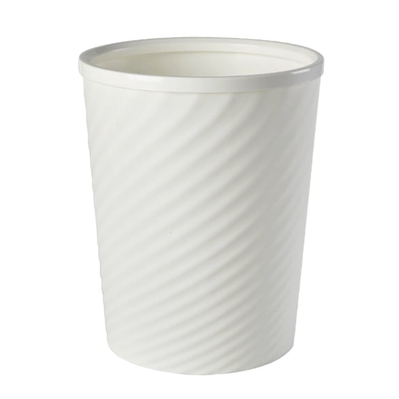 Yatlte Plastic Small Bathroom Trash Can Wastebasket Garbage Can, Sturdy-Easy to Clean, Bathroom, Laundry Room, Kitchen, Office, Kids Room, Dorm, Bedroom