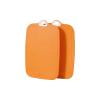 Yatlte Plastic Utility Cutting Board with Handles, Food Safe PP Material, BPA Free, Dishwasher Safe, Thick Chopping Board, Large Size, Easy Grip Handle, for Kitchen (Orange)