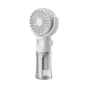 Yatlte Portable Handheld Misting Fan, 180° Foldable Handheld, 3 Speeds USB Rechargeable, Spray Water Mist with LED Digital Display, Personal Cooling Mini Hand Fans for Travel, Hiking, Concert