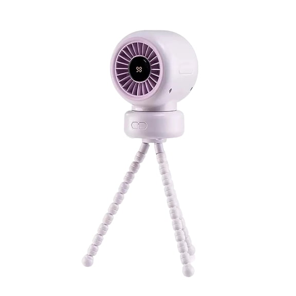 Yatlte Portable Stroller Mini Fan - Flexible Personal Fan Clip on for Bed, Rechargeable Battery Treadmill Accessories Cooler, Newborn Summer Baby Essentials for Car Seat, Bike, Crib